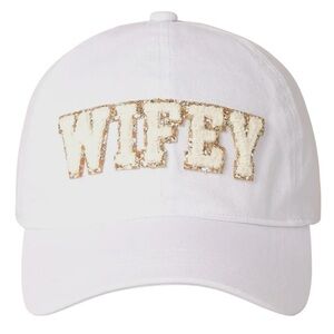 Wifey Puff Embroidery Dad Hat NWT
